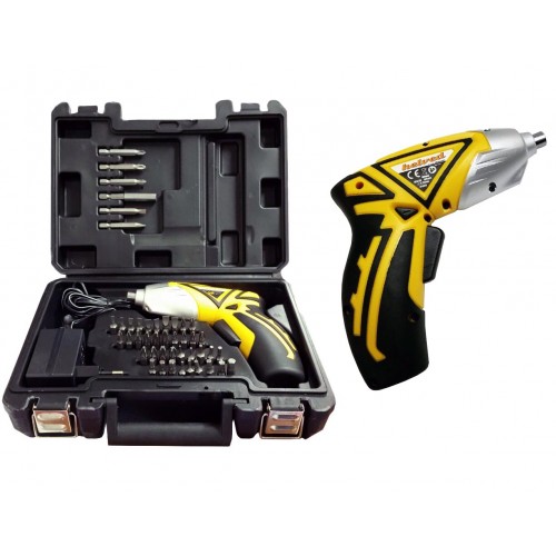 Mini Avvitatore A Batteria Con Testa Snodabile 3,6v Con 44 Inserti 430